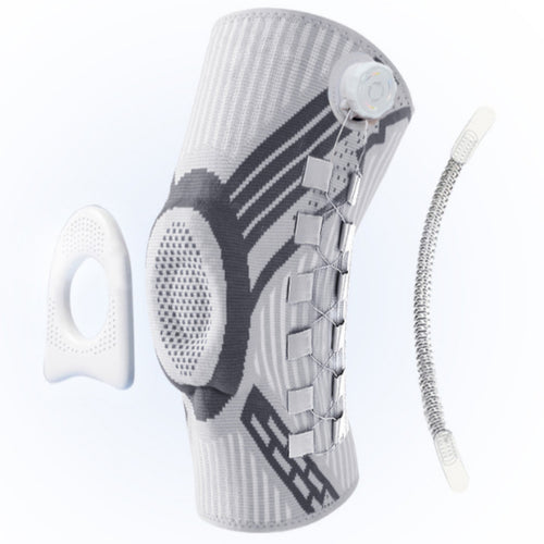 The Dial Knee Sleeve with patella ring and side stabiliser